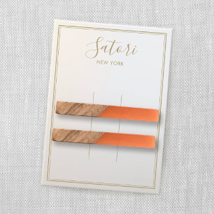 Luminy Gray Ombre Script Haarschnitt Display