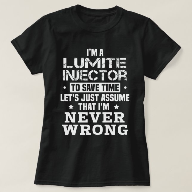 Lumitinjektor T-Shirt (Design vorne)