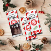 Lump Charbon drôle secret de Noël funky Père Noël