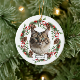 Lumpenkatze Keramik Ornament