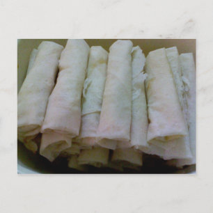 Lumpia - Carte postale de nourriture philippine