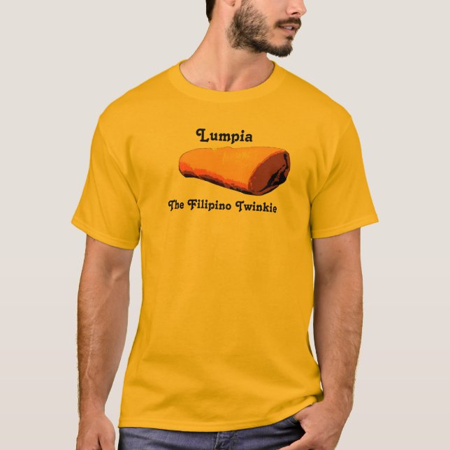 Lumpia.  Das philippinische Twinkie. T-Shirt (Vorderseite)