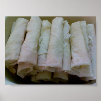 Lumpia - Filipino Food Poster