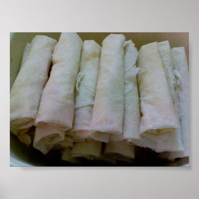 Lumpia - Filipino Food Poster (Vorne)