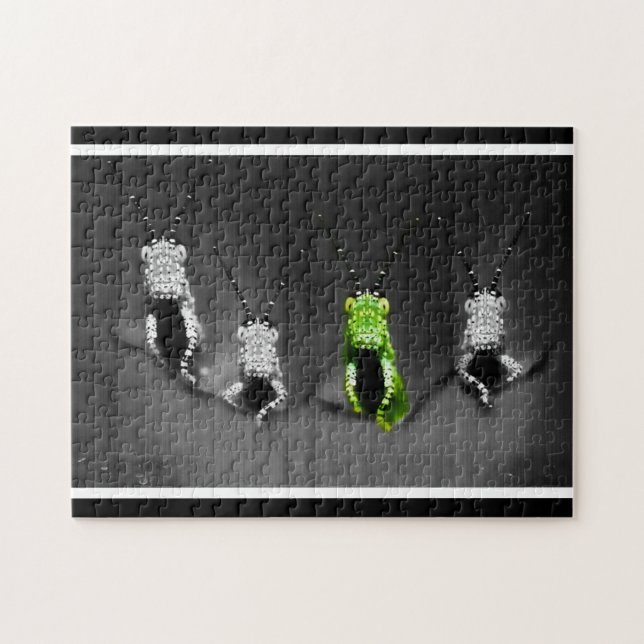 Lumpy Green Bug (Horizontal)
