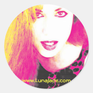 Luna CMYK Sticker (1 Blatt)