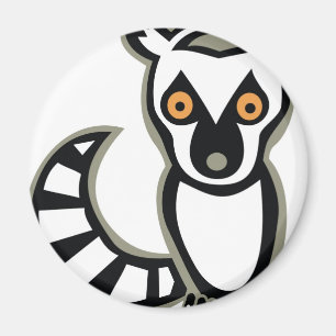 LUNA der LEMUR Magnet