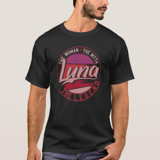 Luna die Lady des Mythos der Legende T-Shirt