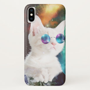 Luna die Weltraumkatze iPhone X Hülle