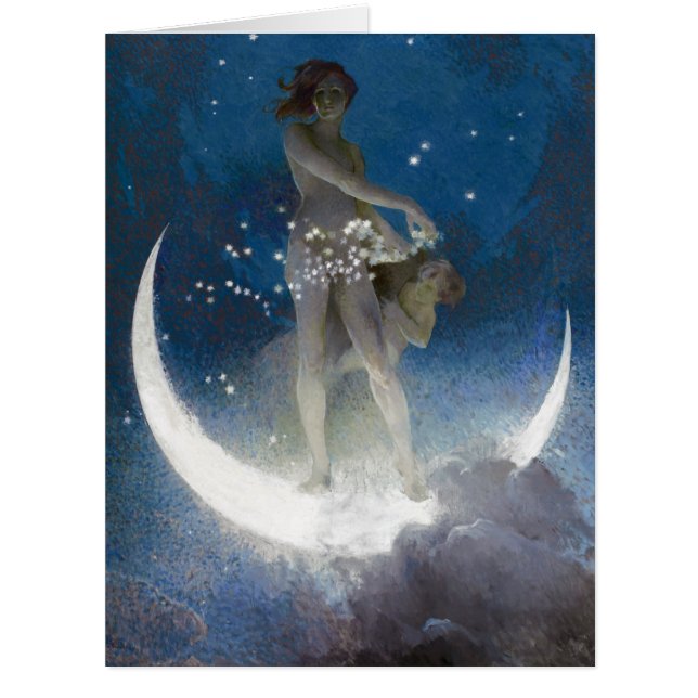 Luna Goddess auf den Nachts-Scattering Stars (Vorderseite)