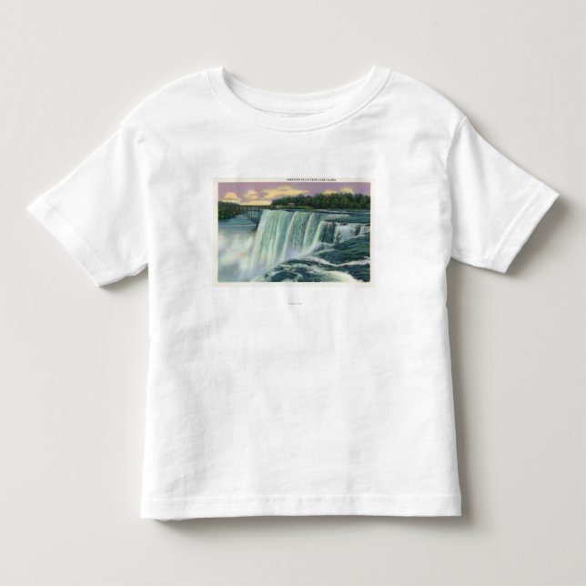 Luna-Insel-Ansicht der amerikanischen Fälle Kleinkind T-shirt (Vorderseite)