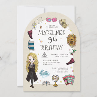 Luna Lovegood Magical Birthday Celebration Einladung