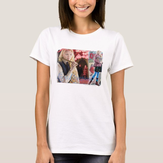 Luna Lovegood Montage T-Shirt (Vorderseite)