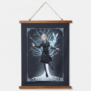 Luna Lovegoods Kaninchen-Patronus Wandteppich Mit Holzrahmen