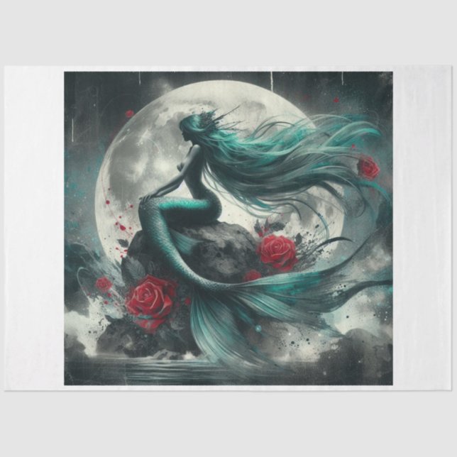 Luna Mermaid Seidenpapier (Vorderseite)