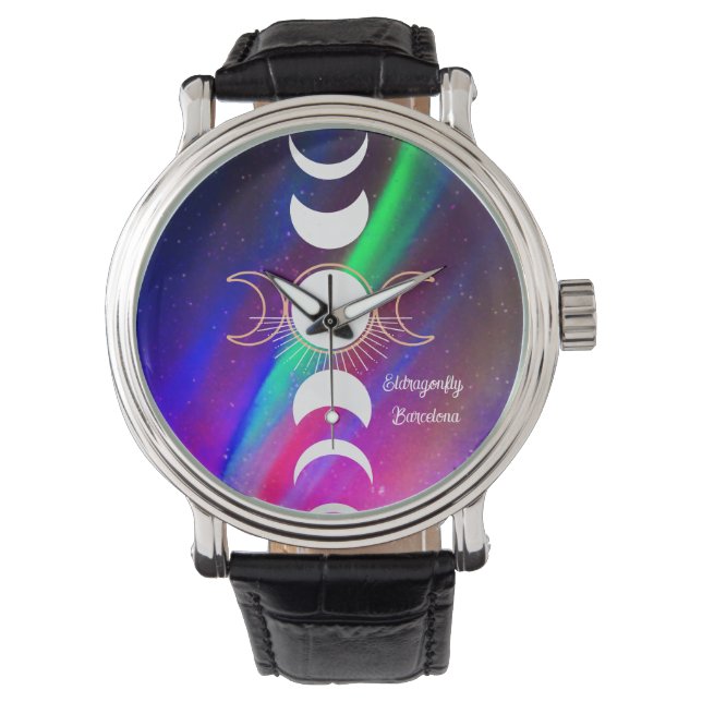 Luna Mond Armbanduhr (Vorderseite)