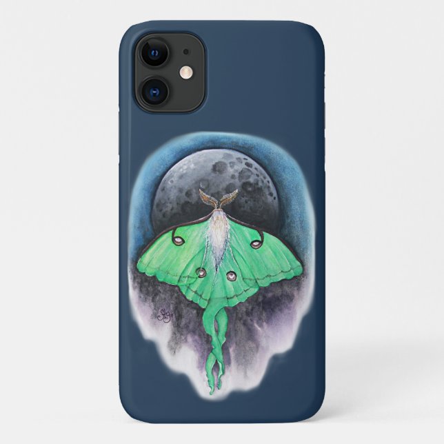 Luna Moon Moth Case-Mate iPhone Hülle (Rückseite)