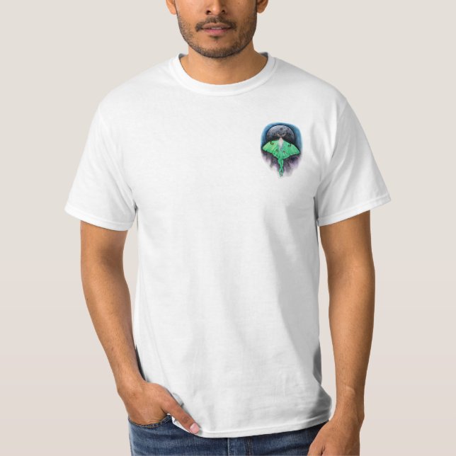 Luna Moon Moth T-Shirt (Vorderseite)