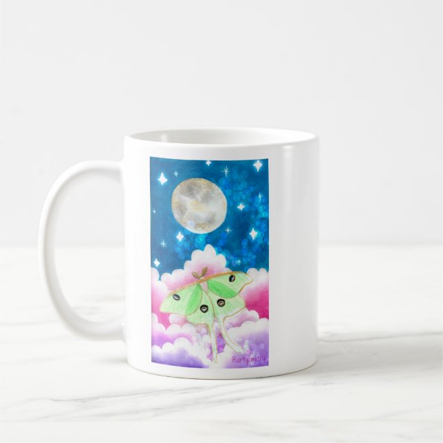 Luna Moth Baby Kaffeetasse (Links)