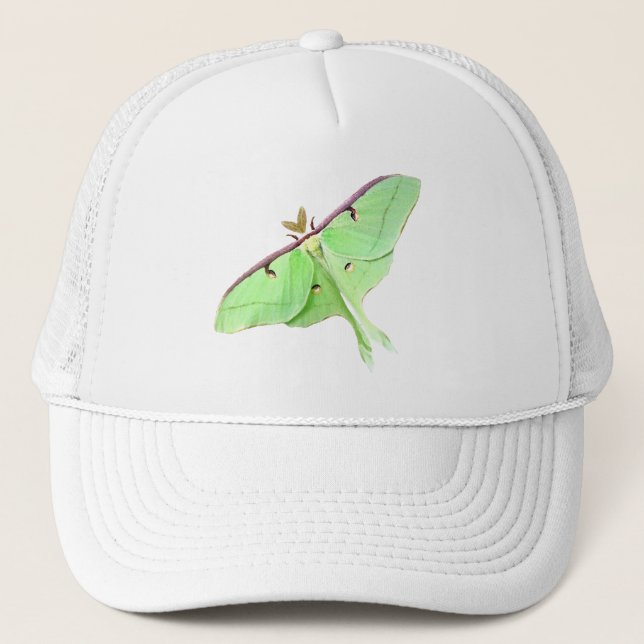 Luna Moth Cap Truckerkappe (Vorderseite)