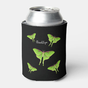Luna Moth Cartoon Illustration Dosenkühler