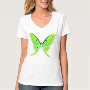 Luna moth - Limettengrün T-Shirt