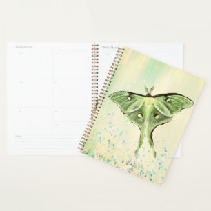 Luna Moth Planner Planer