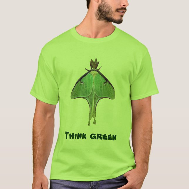 Luna-Motten-denke ökologisch T-Shirt (Vorderseite)