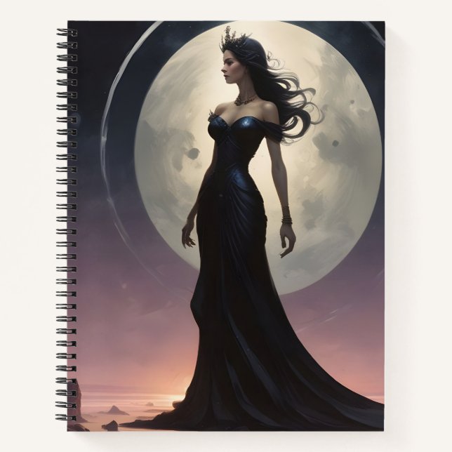 Luna Negra Notizbuch (Vorderseite)