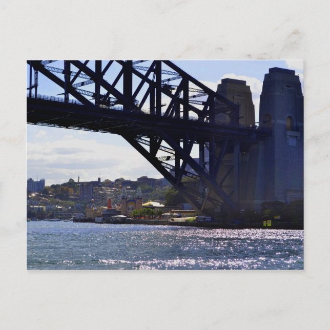 Luna Park Sydney Harbour Bridge Australie Carte po (Devant)
