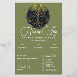 Luna Rising   Baum des Lebens Flyer