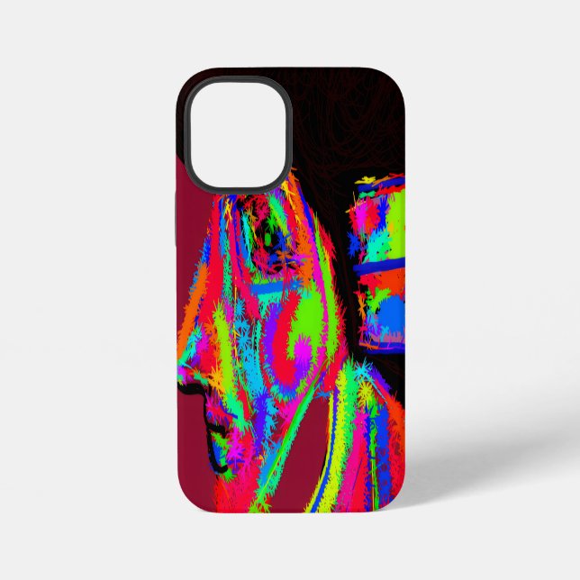 Luna Wolfwoman iPhone 12 Mini Hülle (Rückseite)