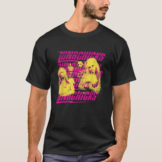 Lunachicks Offiziell Merchandise Group Foto T-Shirt (Vorderseite)