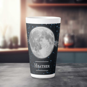 Lunaire Personnalisé Latte Mug