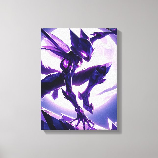 Lunar Blade Cat Leinwanddruck (Vorderseite)