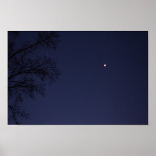 Lunar Eclipse 20. bis 21. Januar 2019, Ohio Poster