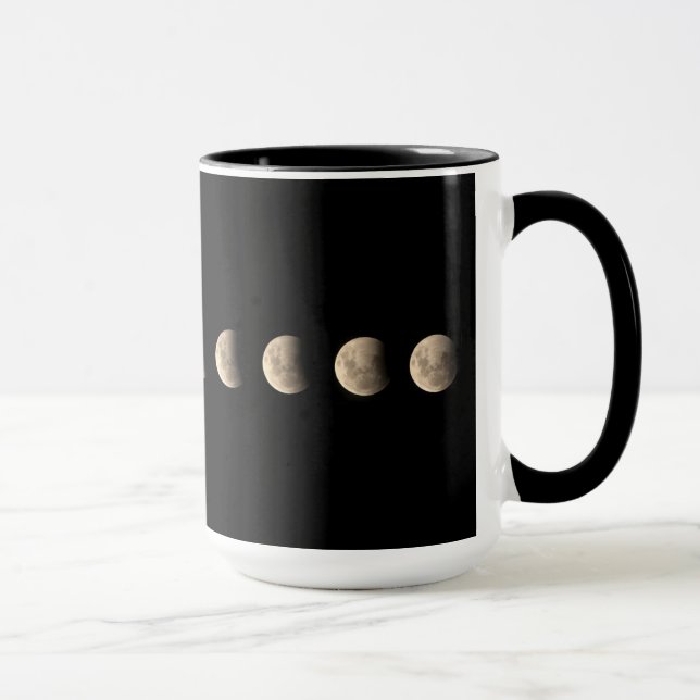 Lunar Eclipse Foto Tasse (Rechts)