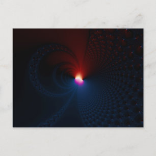 Lunar Eclipse - Fraktal Postkarte