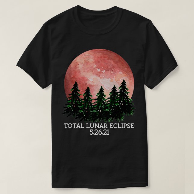 Lunar Eclipse insgesamt 5 T-Shirt (Design vorne)