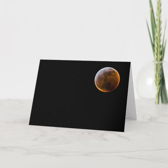 Lunar Eclipse Karte (Vorderseite)