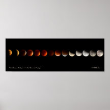 Lunar-Eclipse mit dem Mond in Perigee