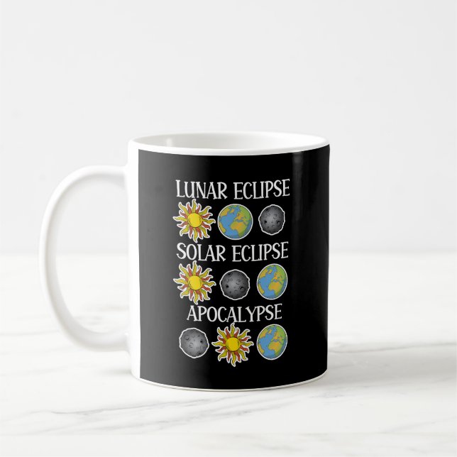 Lunar Eclipse Solar Eclipse Apokalypse Sonstiges R Kaffeetasse (Links)