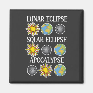 Lunar Eclipse Solar Eclipse Apokalypse Sonstiges R Magnet