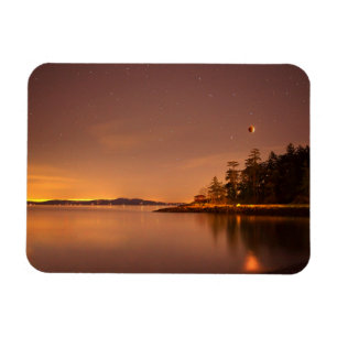 Lunar Eclipse   Victoria, British Columbia Magnet