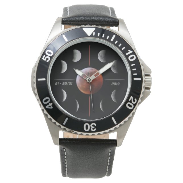 Lunar Eclipse Watch Armbanduhr (Vorderseite)