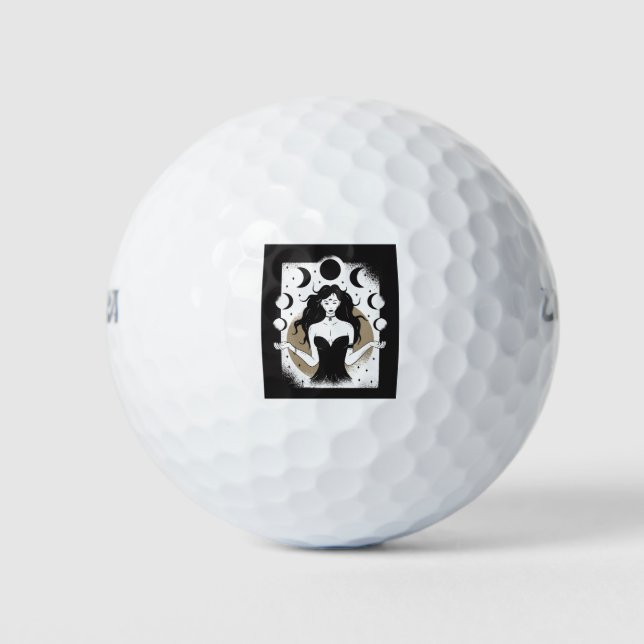 Lunar Goddess Golfball (Vorderseite)