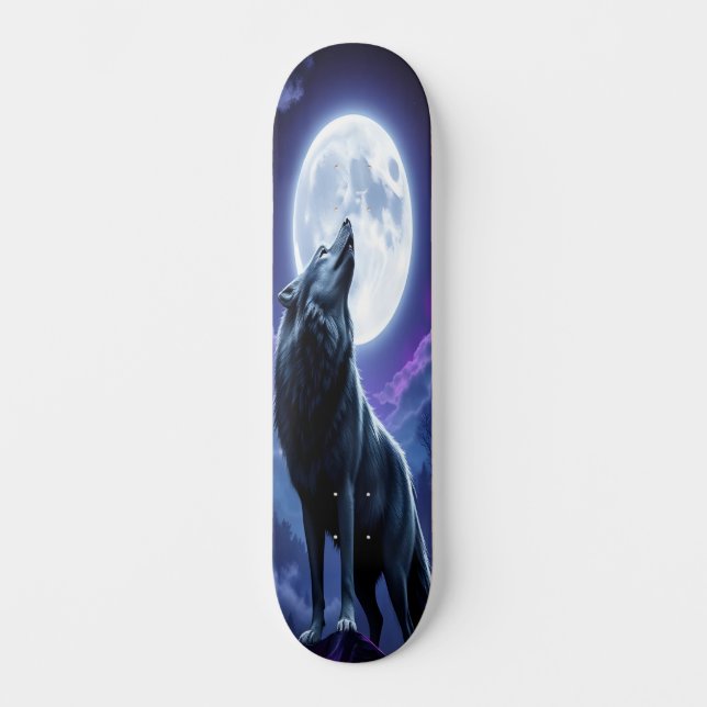 Lunar Howl Edition 3 Skateboard (Vorderseite)