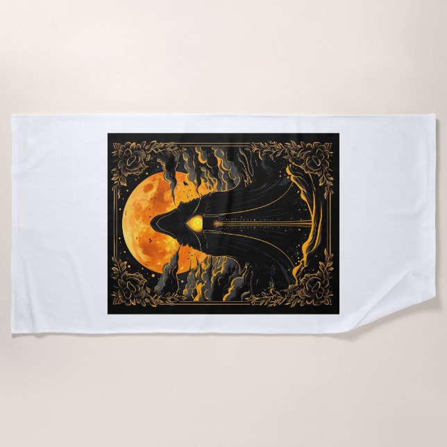 Lunar Keeper Strandtuch (Vorderseite)