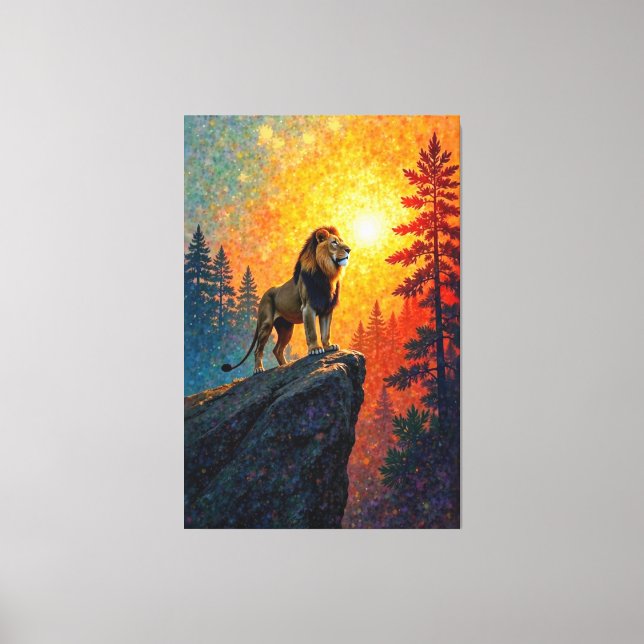 Lunar King Leinwanddruck (Vorderseite)