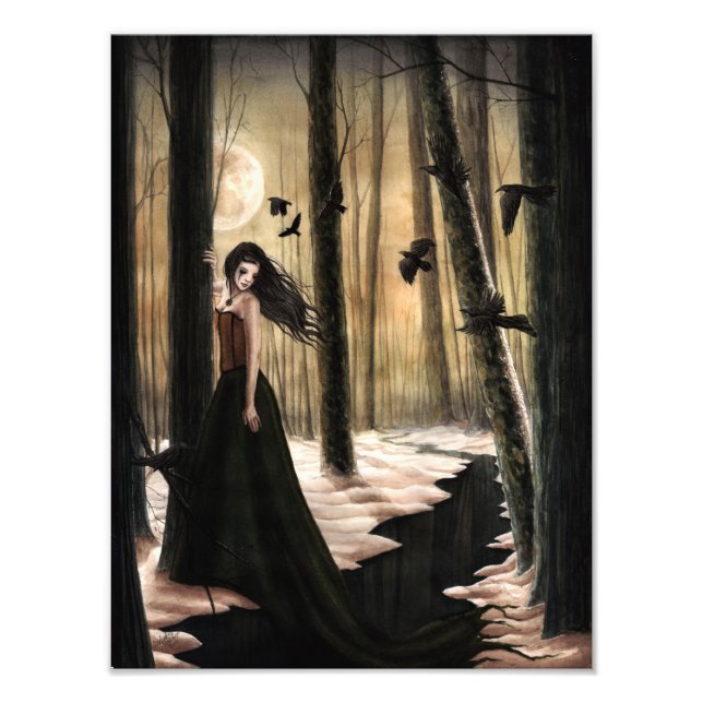 Lunar Lament Gothic Fotoprint Fotodruck (Vorne)